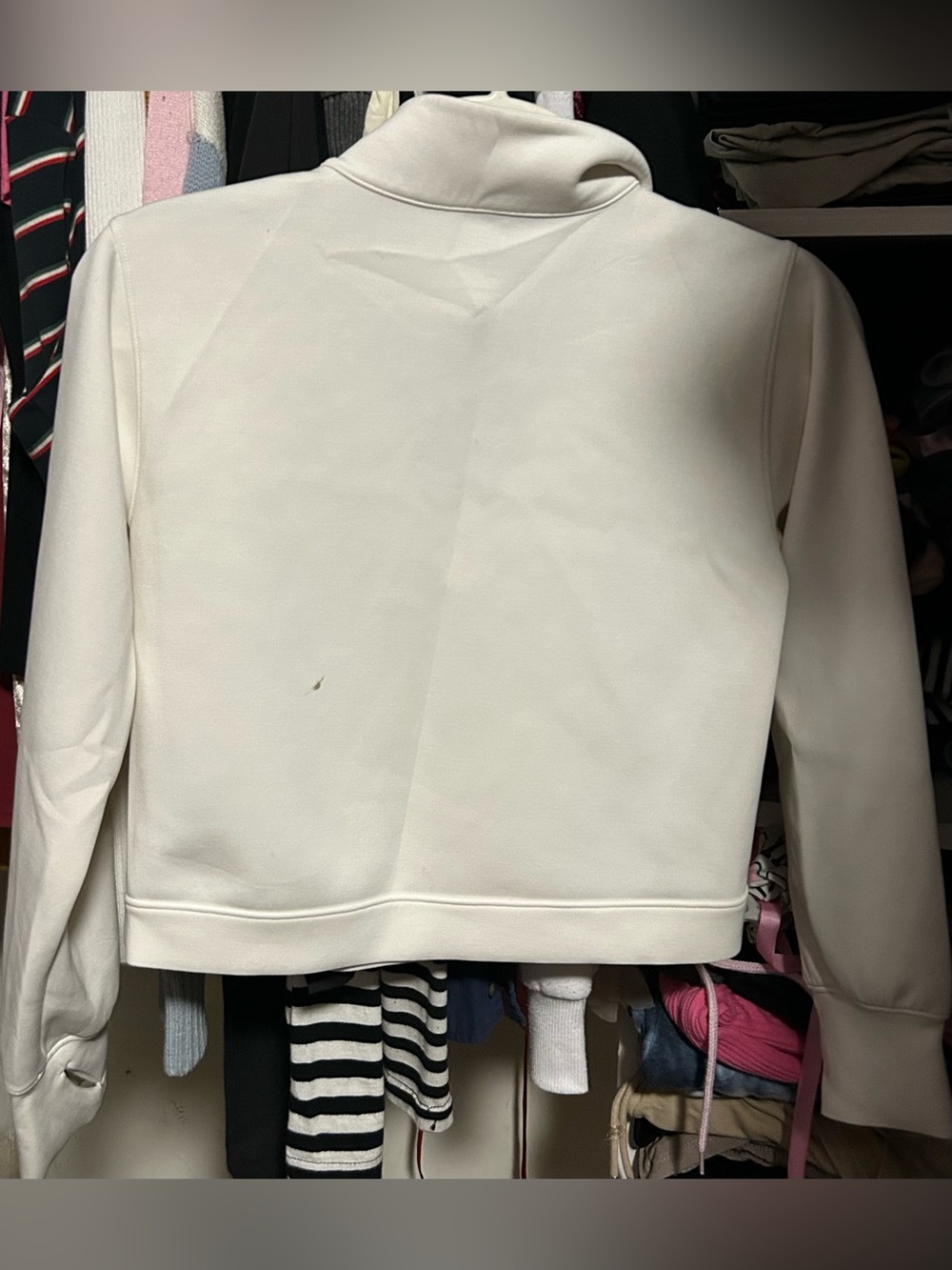 all in motion Cream Quarter-Zip Pullover - Picture 2 of 5